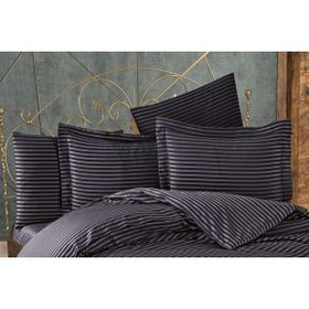 Finezza 60x80 cm Bella Bambu Jakar Kumaş Füme 2'li Oksford Yastık Kılıfı