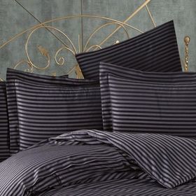 Finezza 60x80 cm Bella Bambu Jakar Kumaş Füme 2'li Oksford Yastık Kılıfı