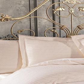 Finezza 60x80 cm Bella Bambu Jakar Kumaş Krem 2'li Oksford Yastık Kılıfı