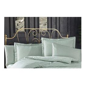 Finezza 60x80 cm Bella Bambu Jakar Kumaş Mint 2'li Oksford Yastık Kılıfı