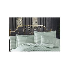 Finezza 60x80 cm Bella Bambu Jakar Kumaş Mint 2'li Oksford Yastık Kılıfı