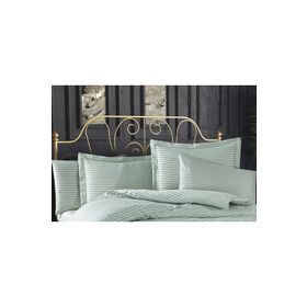 Finezza 60x80 cm Bella Bambu Jakar Kumaş Mint 2'li Oksford Yastık Kılıfı