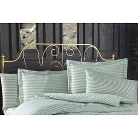 Finezza 60x80 cm Bella Bambu Jakar Kumaş Mint 2'li Oksford Yastık Kılıfı