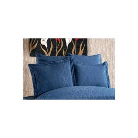 Finezza 60x80 cm Monaco Bambu Jakar Kumaş Indigo 2'li Oksford Yastık Kılıfı