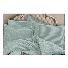 Finezza 60x80 cm Monaco Bambu Jakar Kumaş Mint 2'li Oksford Yastık Kılıfı