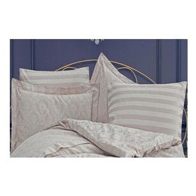 Finezza 60x80 cm Monaco Bambu Jakar Kumaş Taş 2'li Oksford Yastık Kılıfı