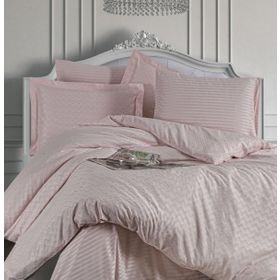 Finezza 60x80 cm Odesa Bambu Jakar Kumaş Pudra 2'li Oksford Yastık Kılıfı