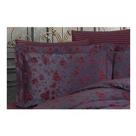 Finezza 60x80 cm Rita Bambu Jakar Kumaş Bordo 2'li Oksford Yastık Kılıfı