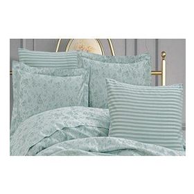 Finezza 60x80 cm Rita Bambu Jakar Kumaş Mint 2'li Oksford Yastık Kılıfı