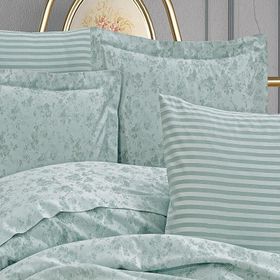 Finezza 60x80 cm Rita Bambu Jakar Kumaş Mint 2'li Oksford Yastık Kılıfı