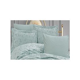 Finezza 60x80 cm Rita Bambu Jakar Kumaş Mint 2'li Oksford Yastık Kılıfı
