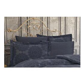 Finezza 60x80 cm Tiara Bambu Jakar Kumaş Füme 2'li Oksford Yastık Kılıfı