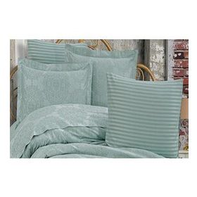 Finezza 60x80 cm Tiara Bambu Jakar Kumaş Mint 2'li Oksford Yastık Kılıfı