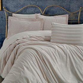 Finezza 639 6 Parça Tiara Bambu Jakar Kumaş Taş Çift Kişilik Nevresim Takımı
