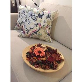 Finezza 738 2 Adet 45x45 cm Çiçek Baskılı Duck Kumaşlı Kırlent