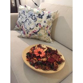 Finezza 738 2 Adet 45x45 cm Çiçek Baskılı Duck Kumaşlı Kırlent
