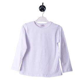 Finezza 8 Yaş Beyaz Lafiny Pamuk Kız Çocuk Uzun Kollu İçlik
