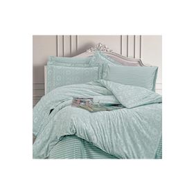 Finezza Jardin Bambu Jakar Kumaş Mint İkili Oksford 60x80 cm Yastık Kılıfı