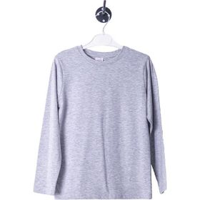 Finezza Lafiny 1371 Gri Melanj Pamuk Uzun Kollu Erkek Çocuk Body İçlik