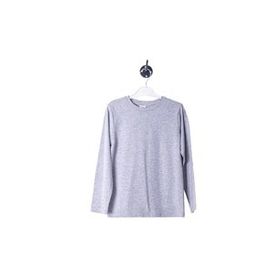 Finezza Lafiny 1371 Gri Melanj Pamuk Uzun Kollu Erkek Çocuk Body İçlik