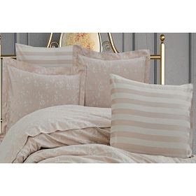 Finezza Rita Bambu Jakar Kumaş Krem ikili Oksford 60x80 cm Yastık Kılıfı