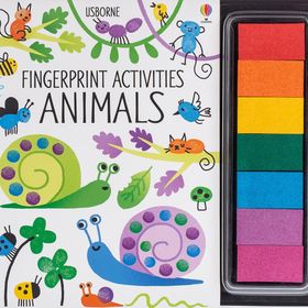 Fingerprint Activities: Animals - Usborne Yayıncılık