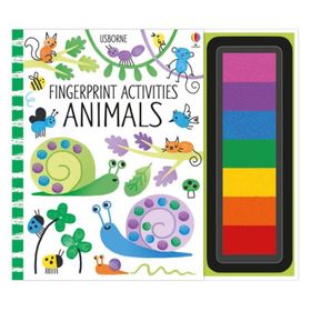 Fingerprint Activities: Animals - Usborne Yayıncılık