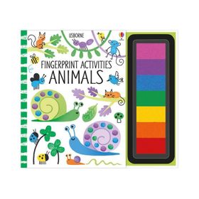 Fingerprint Activities: Animals - Usborne Yayıncılık