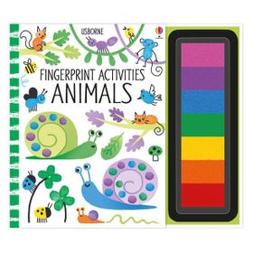 Fingerprint Activities: Animals - Usborne Yayıncılık