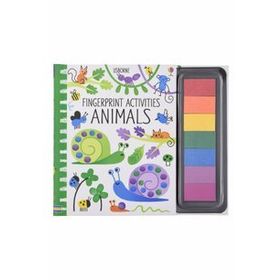 Fingerprint Activities: Animals - Usborne Yayıncılık