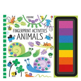 Fingerprint Activities: Animals - Usborne Yayıncılık