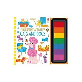 Fingerprint Activities Cats and Dogs - Usborne Yayınları
