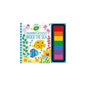 Fingerprints Activities Under The Sea-Usborne Yayınları