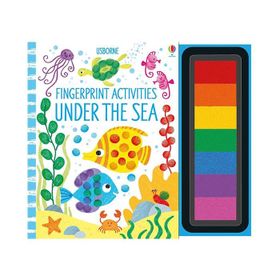 Fingerprints Activities Under The Sea-Usborne Yayınları