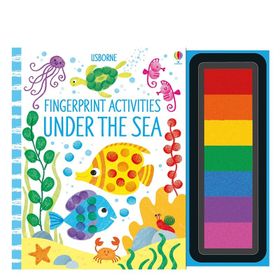 Fingerprints Activities Under The Sea-Usborne Yayınları