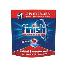 Finish Hepsi Bir Arada 22 Adet Bulaşık Makinesi Tableti