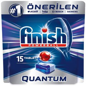 Finish Quantum 15'li Bulaşık Makinesi Deterjanı Tableti
