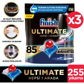 Finish Ultimate 255 Kapsül Bulaşık Makinesi Deterjanı Tableti