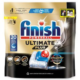 Finish Ultimate Plus Hepsi Bir Arada 20 Adet Bulaşık Makinesi Tableti