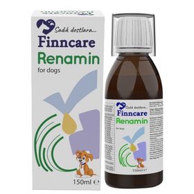 Finncare Renamin Köpekler İçin 150 ml Böbrek Fonksiyonlarını Destekleyici Takviye