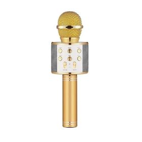 Fioplus WS-858 Pembe Karaoke Mikrofon Bluetooth Hoparlör
