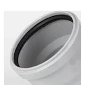 Fırat 100x45 Pvc Dirsek