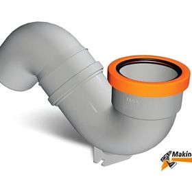 Fırat 110 mm Pvc Es Sifon Wv Tuvalet Sifonu