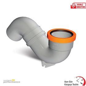 Fırat 110 mm Pvc Es Sifon Wv Tuvalet Sifonu