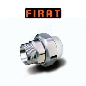 Fırat 20 mm 1/2 Dış Dişli Oynar Başlıklı Rakor Rekor
