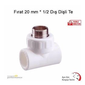 Fırat 20 mm 1/2 Dış Dişli Te