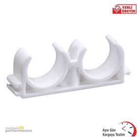 Fırat 20 mm PPRC Çiftli Boru Kelepçesi