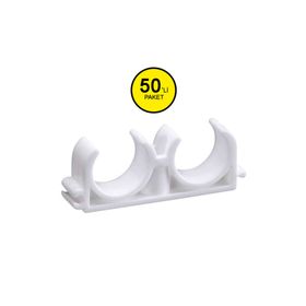 Fırat 20 mm PPRC Çiftli Boru Kelepçesi