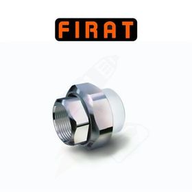 Fırat 25 mm 3/4 İç Dişli Oynar Başlı Rakor Rekor