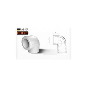 Fırat 25 mm 90 Derece Pprc Dirsek